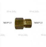 Переходник с М14*1.5 на М16*1.5 - st-e.info - Выкса