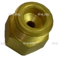 Переходник Сп21,8-G3/4 (для импортного баллона)  - st-e.info - Выкса