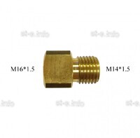 Переходник с М16*1.5 на М14*1.5 - st-e.info - Выкса
