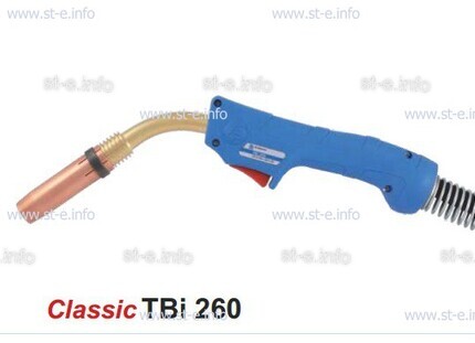 Горелка для полуавтоматической сварки TBi 260-blue-ESG, длина 4 метра - st-e.info - Выкса