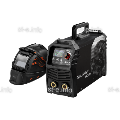 Инвертор сварочный Сварог ARC 200 "REAL SMART" (Z28303) Black (маска+краги) - st-e.info - Выкса