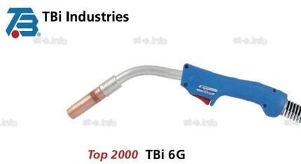 Горелка для полуавтоматической сварки TBi 6G, длина 5 метров - st-e.info - Выкса