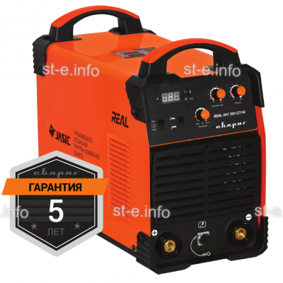 Инвертор сварочный ARC 500 "REAL" (Z316) - st-e.info - Выкса