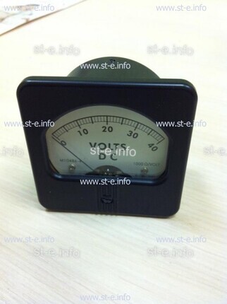 Вольтметр M10486-4 - st-e.info - Выкса
