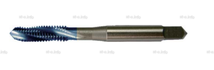 Метчик машинный М8*1,25 с винтовой канавкой DIN-371, сталь М35 - st-e.info - Выкса