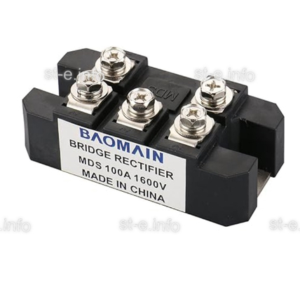 Диодный модуль MDS 100A 1600V - st-e.info - Выкса