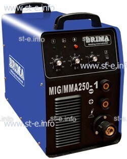Сварочный инверторный полуавтомат BRIMA MIG/MMA 250-1 (220) - st-e.info - Выкса