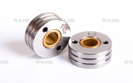 Ролик d1.0-1.2 алюминий TRITON - st-e.info - Выкса